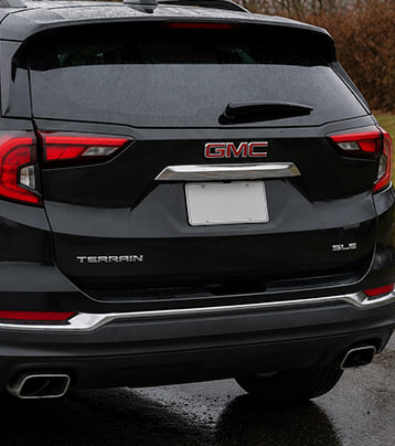 GMC rear exterior in the paired supplied after photograph