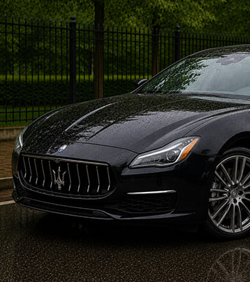 Maserati front exterior in the paired supplied after photograph