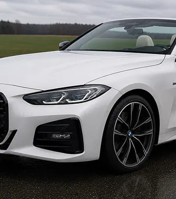 BMW front exterior in the paired supplied later photograph